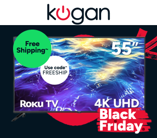 Kogan 55" LED 4K Smart Roku TV Product Image