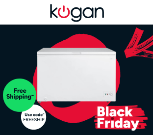 Kogan 362L Interchangeable Chest Freezer and Fridge Product Image