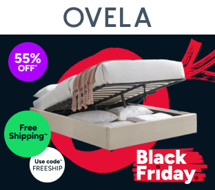 Ovela Parker Gas Lift Bed Frame (Queen) Product Image