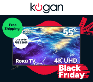 Kogan 55" LED 4K Smart Roku TV Product Image