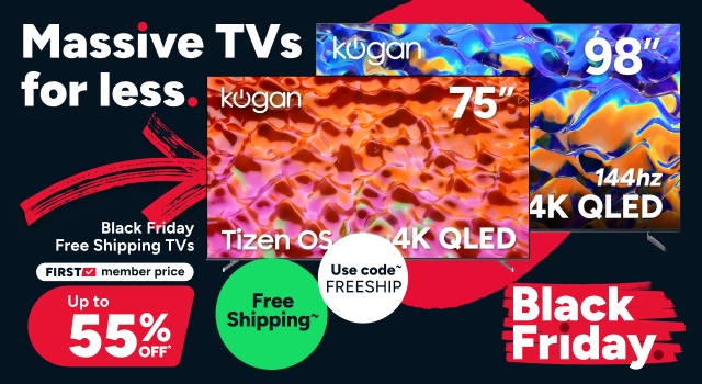 Black Friday TVs Free Shipping~