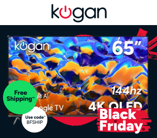 Kogan 65" QLED 4K 144Hz Smart AI Google TV Product Image