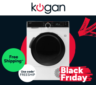 Kogan 10kg Signature Heat Pump Dryer (White) Product Image