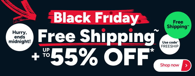 Black Friday Free Shipping~