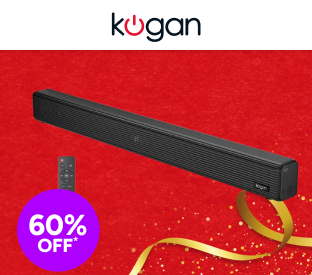 Kogan 2.1 Channel 100W Dolby Atmos Soundbar with Built-in Subwoofer Product Image