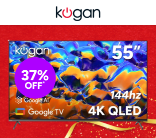 Kogan 55" QLED 4K 144Hz Smart AI Google TV Product Image