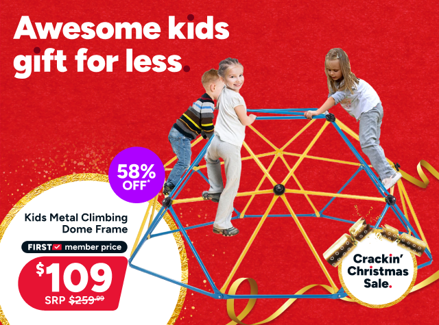 Kids Metal Climbing Dome Frame