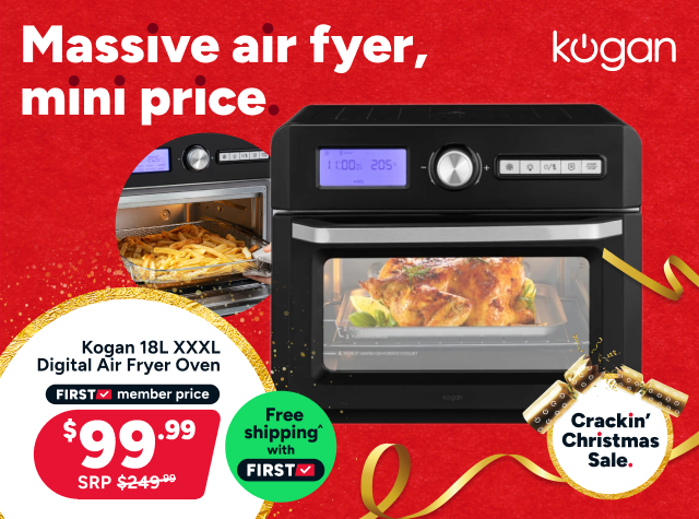 Kogan 18L XXXL Digital Air Fryer Oven