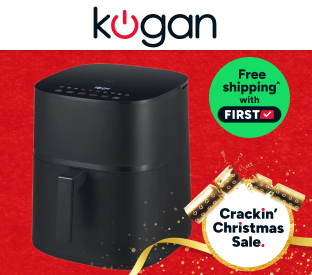 Kogan 7L XXL Digital Air Fryer (Black) Product Image