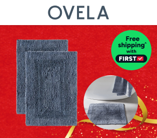 Set of 2 Ovela Cotton Bath Mats Product Image