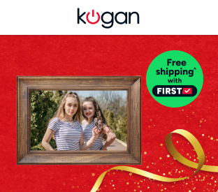 Kogan 10.1" Touch Screen Wireless Digital Photo Frame (Wood) Product Image