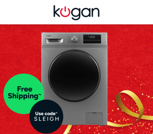 Kogan 8.5kg Front Load BLDC Inverter Washing Machine (Graphite) Product Image