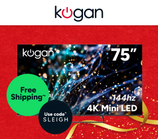 Kogan 75" Mini-LED QLED 4K Smart AI Google TV Product Image