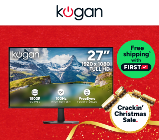 Kogan 27" Curved Full HD 100Hz FreeSync Monitor (1920 x 1080) Product Image