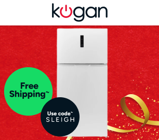 Kogan 480L Top Mount Fridge (White) Product Image