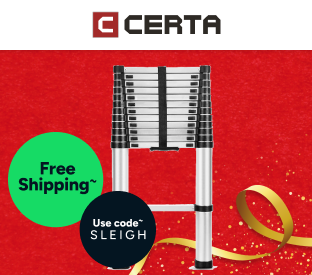 Certa 3.9m Telescopic Ladder Product Image