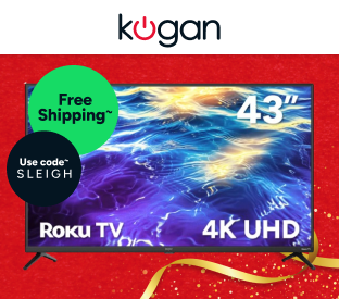 Kogan 43" LED 4K Smart Roku TV Product Image