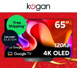 Kogan 65" OLED 4K 120Hz Smart AI Google TV Product Image