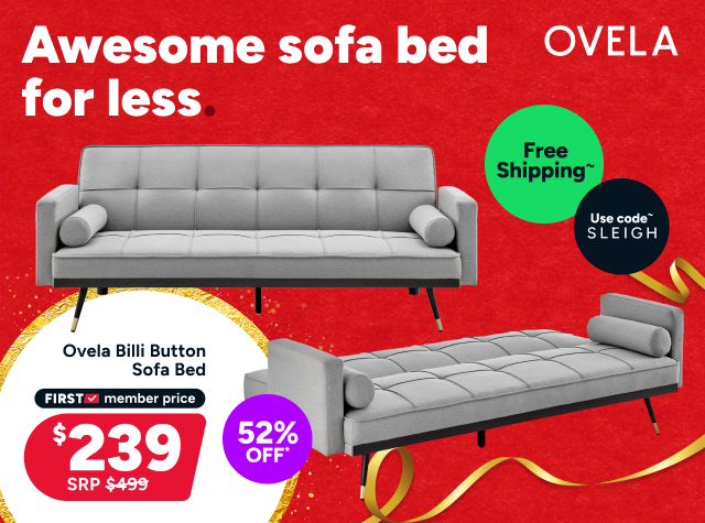 Ovela Billi Button Sofa Bed