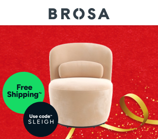 Brosa Ada Swivel Accent Chair (Almond Spice) Product Image