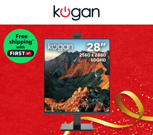 Kogan 27.6" SDQHD IPS 90W USB-C Monitor with Speaker Product Image