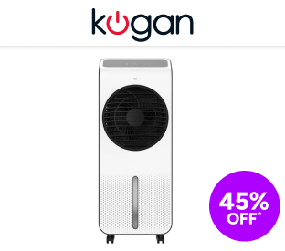 Kogan Super Slim Evaporative Air Cooler Product Image