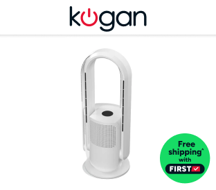 Kogan SmarterHome™ Heating and Cooling Bladeless Purifier Fan Product Image