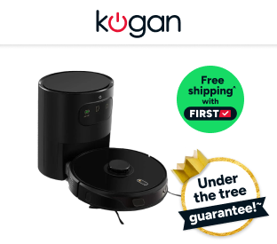 Kogan SmarterHome™ LX18 Pro Robot Vacuum Cleaner and Mop with Auto-Empty Dock Product Image