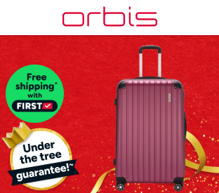 Orbis 28" Tahiti Spinner Luggage Suitcase (Purple) Product Image