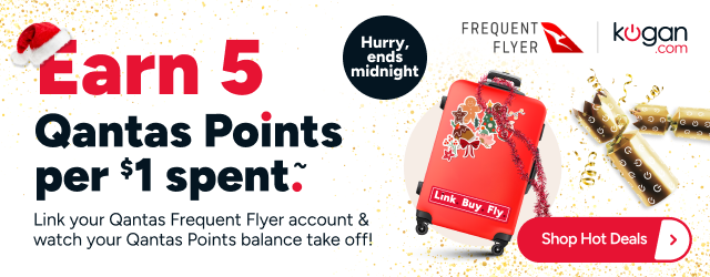 Earn 5x Qantas Points~