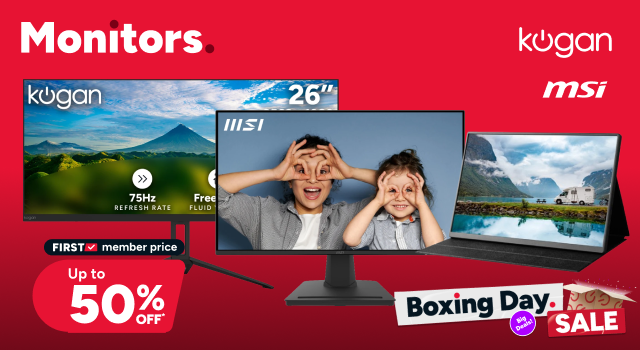 Monitors - Boxing Day Sale