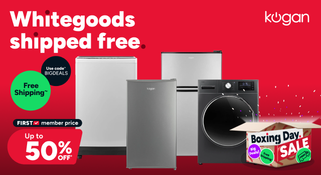 Boxing Day Free Shipping^ - Whitegoods