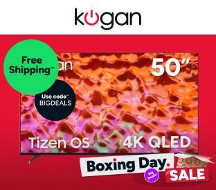 Kogan 50" QLED 4K Tizen Smart TV Product Image