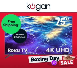 Kogan 75" LED 4K Smart Roku TV Product Image