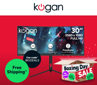 Kogan Infinity 30" Curved Ultrawide WFHD 200Hz 1ms FreeSync Gaming Monitor Product Image