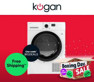 Kogan 8kg Heat Pump Dryer (White) Product Image