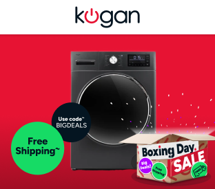 Kogan 9kg/6kg Washer Dryer Combo (Black) Product Image