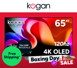 Kogan 65" OLED 4K 120Hz Smart AI Google TV Product Image