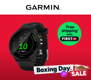 Garmin Forerunner 55 Smart Sports Watch (Black) Product Image