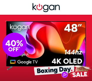 Kogan 48" OLED 4K 144Hz Smart AI Google TV Product Image