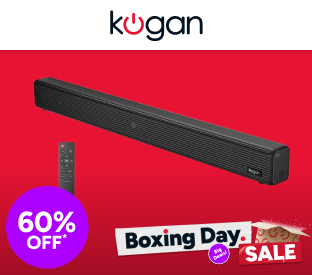 Kogan 2.1 Channel 100W Dolby Atmos Soundbar with Built-in Subwoofer Product Image