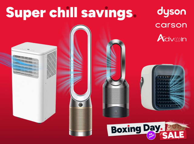 Boxing Day - Air Conditioners & Fans