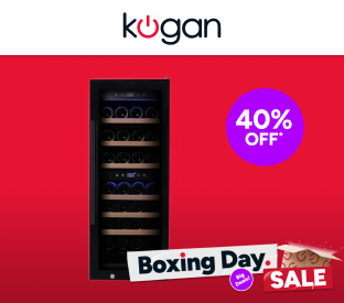 Kogan 38 Bottle Dual Zone Wine Fridge  Product Image