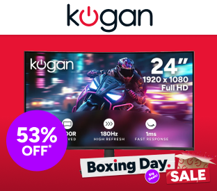 Kogan 24" Curved Full HD 180Hz 1ms FreeSync Gaming Monitor Product Image