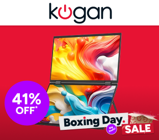 Kogan XPRESSO 15.6" Full HD Stackable Dual Screen USB-C Portable Monitor Product Image