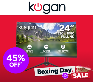 Kogan 24" Curved Full HD 100Hz FreeSync Monitor Product Image