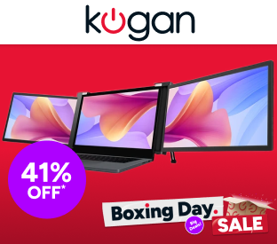 Kogan XPRESSO 13.3" Full HD Pro Dual Screen Tri-Fold Portable Monitor Product Image