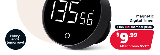 Magnetic Digital Timer