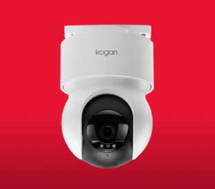 Kogan SmarterHome™ 3MP Outdoor Pan & Tilt Smart Security Camera with Spotlight Product Image