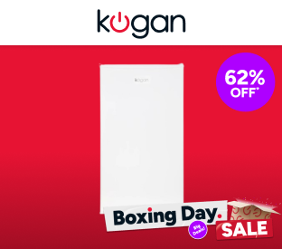 Kogan 93L Bar Fridge (White) Product Image